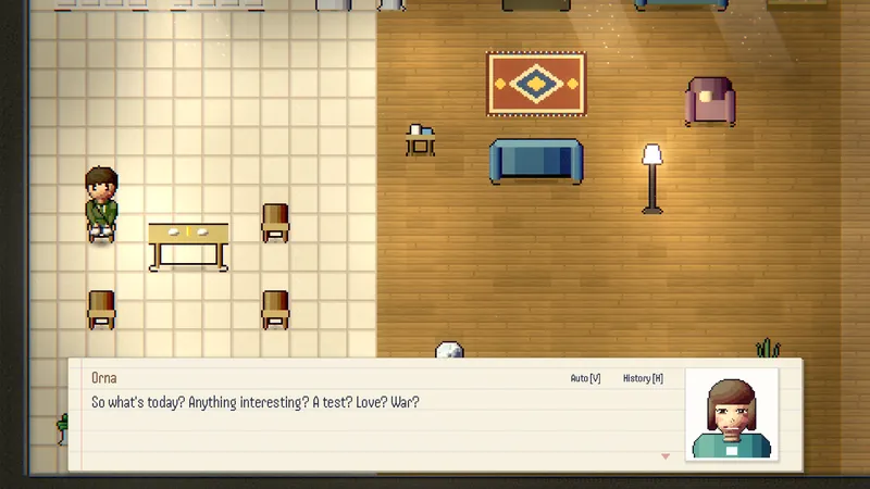 Screenshot from Universe: A conversation on notebook paper