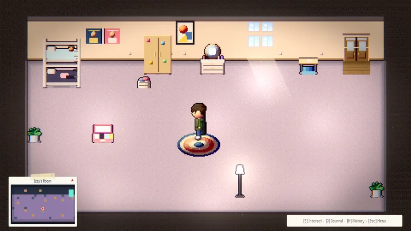 Screenshot from Universe: Izzy's Room