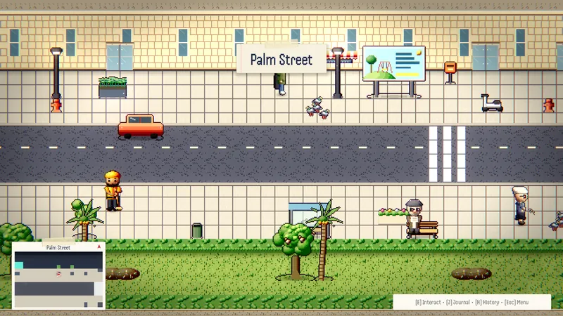 Screenshot from Universe: Palm Street